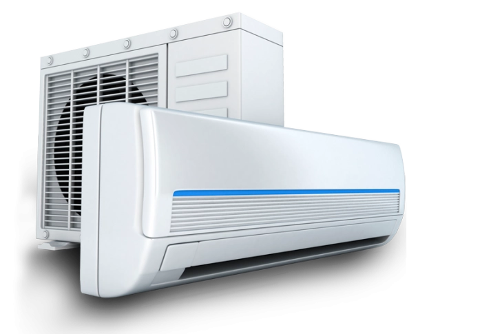 Ar condicionado split moderno inverter instalado